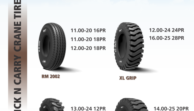 Pick N Carry Crane Tyre 1