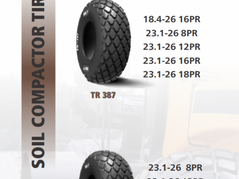 soil compactor tyre