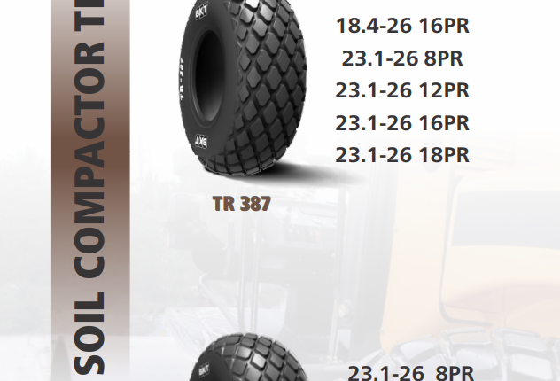 soil compactor tyre